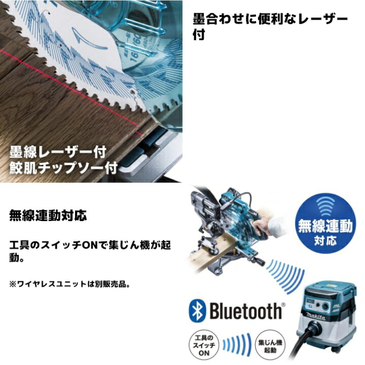 楽天市場】マキタ(makita) LS001GZ 充電式スライドマルノコ 40Vmax 
