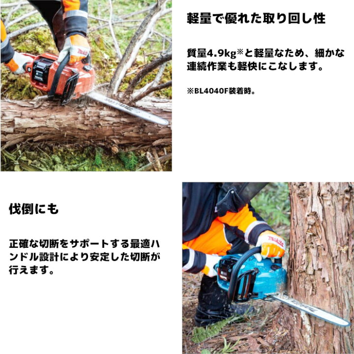 楽天市場】マキタ(makita) MUC022GRU 充電式チェンソー ガイドバー 