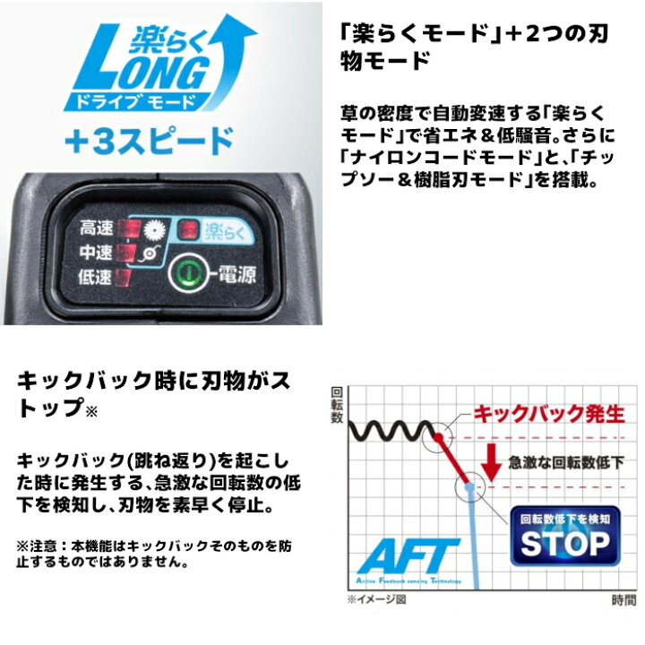 楽天市場】マキタ(makita) MUR368UDG2 充電式草刈機 Uハンドル 18V6Ah  