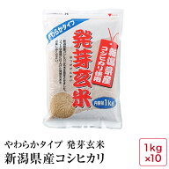 やわらかタイプ 発芽玄米 新潟コシヒカリ
