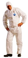 防護服 化学防護服 タイベックソフトウェアー TV−2型 10枚セット S,M,L,XL,XXLサイズ【長袖/男女兼用/医…