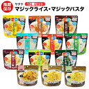 送料無料 アルファ米 非常食 サタケマジックライス9種とマジックパスタ3個の4日分 12種セット 【保存食/非常食/防災食…
