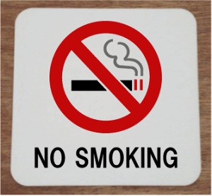���։��v���[�g���@NO SMOKING