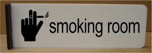 smoking roomCXg˂ov[g@sNgTC@l[v[g@ȃl[v[g@Ŕ@ROOM PLATE