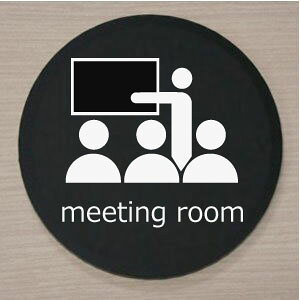 yCXgی^v[gz@meeting room@10cm@sNgTC@l[v[g@ȃl[v[g@Ŕ@ROOM PLATE