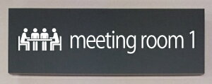 meeting room@̃v[g@sNgTC@l[v[g@ȃl[v[g@Ŕ@ROOM PLATE