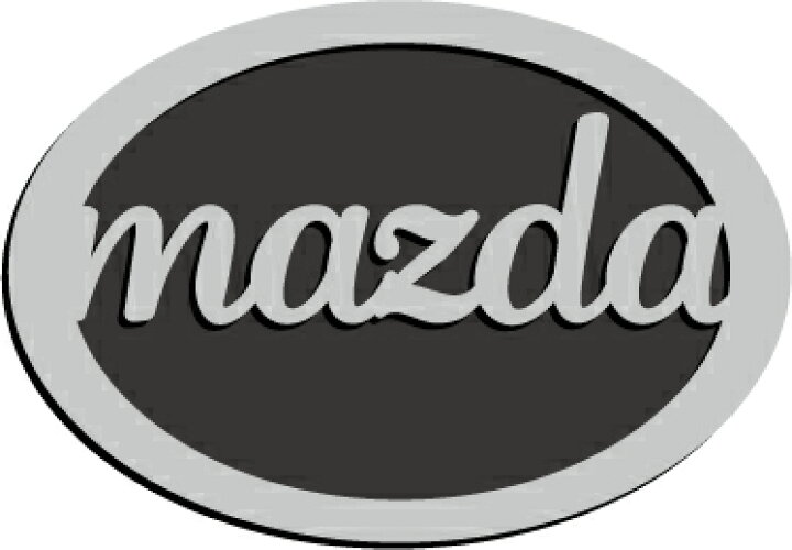 楽天市場】マツダエンブレム楕円形] オリジナルカーエンブレム mazda 