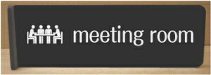 meeting room200mmx60mm˂o^@sNgTC@l[v[g@ȃl[v[g@Ŕ@ROOM PLATE
