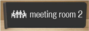 meeting room˂ov[g200mmx60mm@sNgTC@l[v[g@ȃl[v[g@Ŕ@ROOM PLATE
