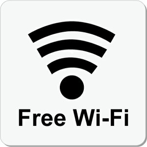 Free Wi-Fi@v[g 15cmsNgTC@l[v[g@ȃl[v[g@Ŕ@ROOM PLATE