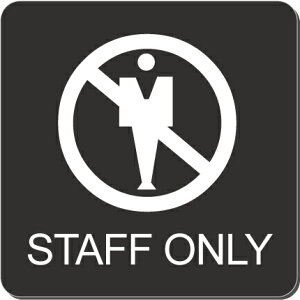STAFF ONLY@v[g@15cmsNgTC@l[v[g@ȃl[v[g@Ŕ@ROOM PLATE