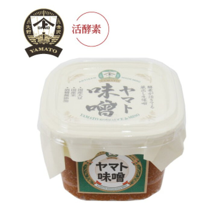 楽天市場 ヤマト醤油味噌 蔵出し生 なま ヤマト味噌 400g 金沢 ヤマト醤油味噌 楽天市場店