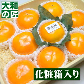 【順次発送可能★】奈良県産 高級富有柿(ふゆ柿) 延命柿[3Lサイズ9個入り化粧箱] フルーツ 果物 かき カキ 柿 甘柿 御供 お供え 正倉院 正倉院展 ギフト 贈り物 プレゼント グルメ