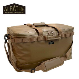 アルバートル（ALBATRE）AL-OB102T ピクニック大型収納バッグ 防災用品収納 スポーツ用品の収納 52L　用途の多い収納バッグ　ソフトタイプ ブラウンギア サンドカラーギア お花見 キャンプにも