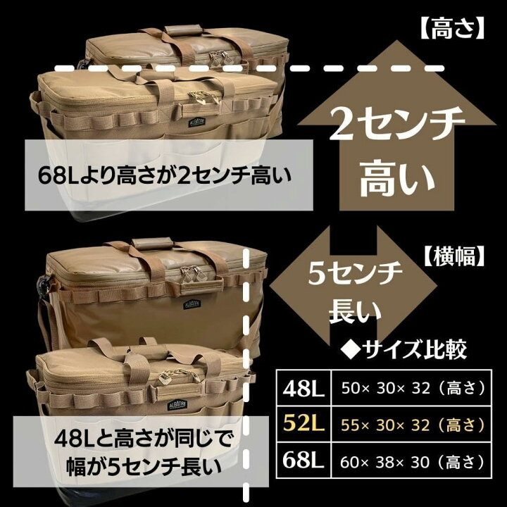 楽天市場】52L アルバートル（ALBATRE）AL-OB102T 防水大型収納バッグ 