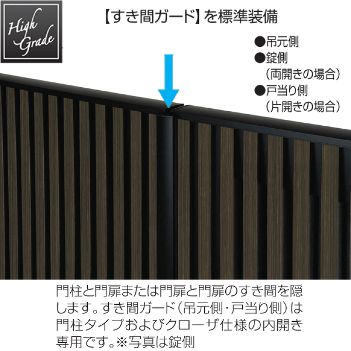 楽天市場】木調 門扉 門柱タイプ J.モダン 1型 両開き 0816 楽天市場】木調 門扉 門柱タイプ J.モダン 1型 両開き 0816