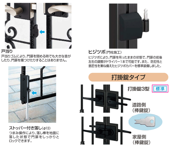 楽天市場】門柱タイプ 鋳物 トラディシオン 10型 門扉 両開き 楽天市場】門柱タイプ 鋳物 トラディシオン 10型 門扉 両開き