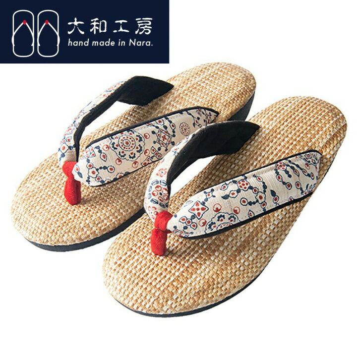 楽天市場 Rakuten Fashion The Sale Off 雪駄 レディース おしゃれ サンダル 女性 セッタ 職人 手作り 履物 和装 大和工房 雪駄 瓔珞 ようらく レディース R460 大和工房
