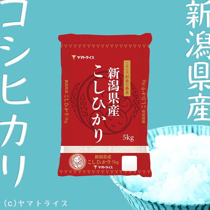 楽天市場】コシヒカリ 新潟県産 5kg 白米 令和7年産お米 米 ギフト 