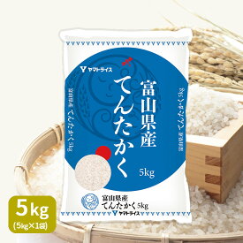富山県産てんたかく 5kg 令和7年産 米 お米 白米