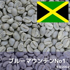 コーヒー生豆 ブルーマウンテンNo1 200g 送料無料 コーヒー豆 自家焙煎 ギフト お中元 ドリップ