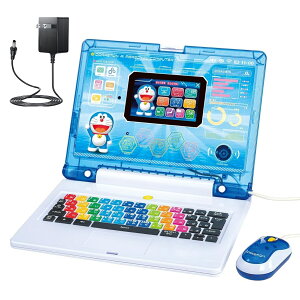 ドラえもんAIパソコン【日本おもちゃ大賞2024エデュケーショナル部門優秀賞】 ★アダプター付き★ バンダイ(BANDAI)