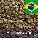 コーヒー生豆 ブラジルNo2 S18 1kg 送料無料 コーヒー豆 自家焙煎 ギフト お中元 ドリップ あす楽