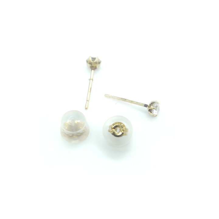 楽天市場】【中古】K18 カラーストーン ピアス 18金 スタッドピアス 