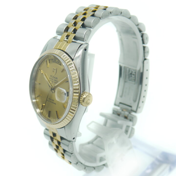 楽天市場】【中古】TUDOR チューダー デイデイト 94613 B34番 SS/YG  