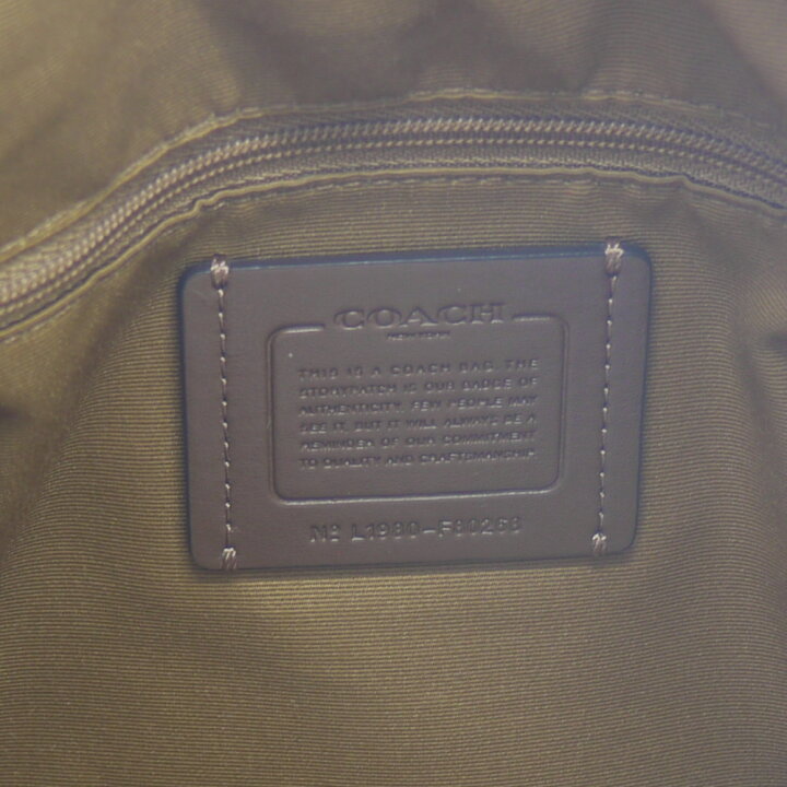 楽天市場】【中古】COACH コーチ ラグジュアリーペブルドレザーハリー 