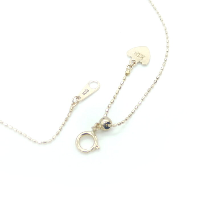 楽天市場】【中古】K18PG ダイヤモンド ペンダント ネックレス 18金 