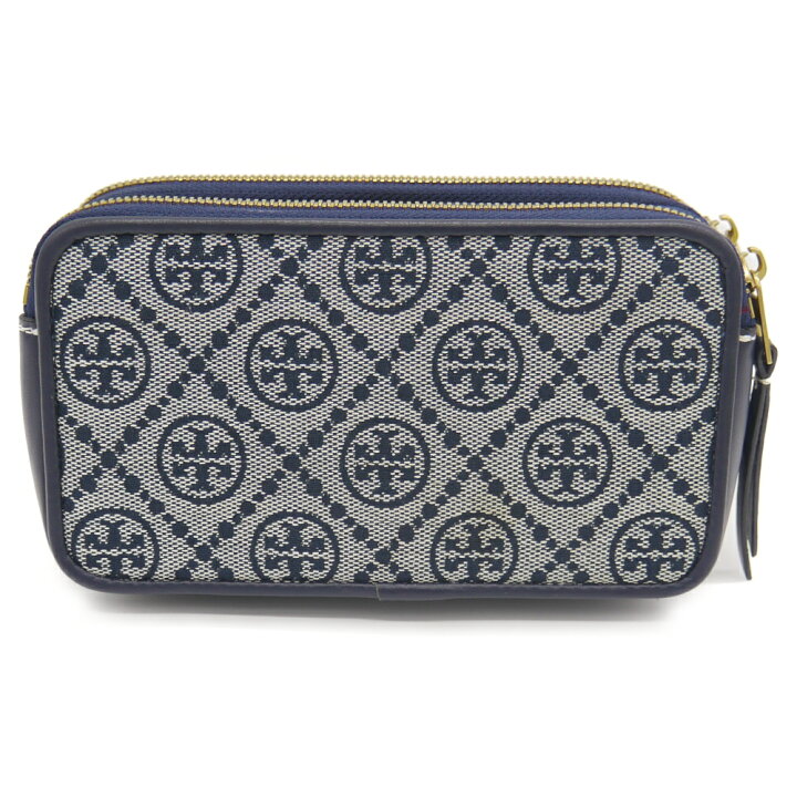 楽天市場】【中古】TORY BURCH トリーバーチ Tモノグラム ダブルジップ 