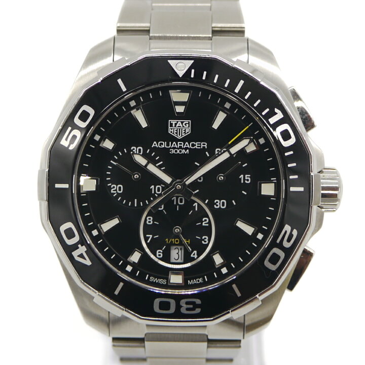 楽天市場】【中古】TAGHeuer タグホイヤー アクアレーサー クロノ 