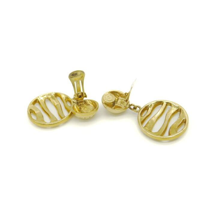 楽天市場】【中古】CELINE セリーヌ ビンテージイヤリング ゴールド 