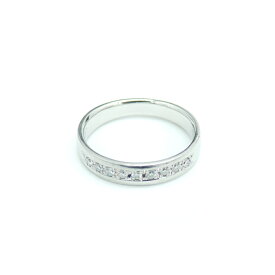 【中古】WISP ウィスプ Pt950 ダイヤモンド デザインリング プラチナ 指輪 14号 Y01970