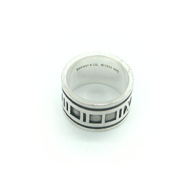 【中古】TIFFANY & Co. ティファニー アトラスワイドリング 指輪　シルバー925 13号 Y02525