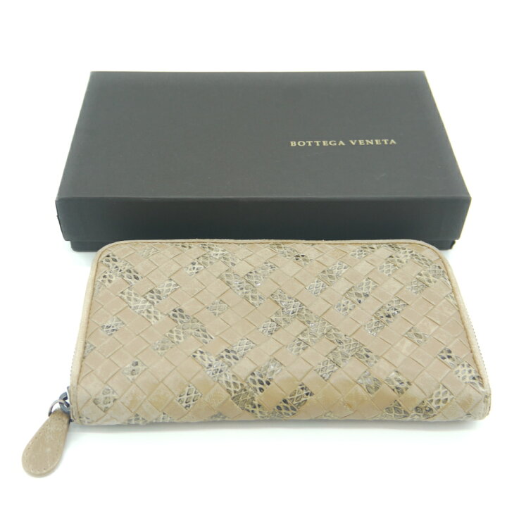 楽天市場】【中古】BOTTEGA VENETA ボッテガヴェネタ 長財布 イントレ 