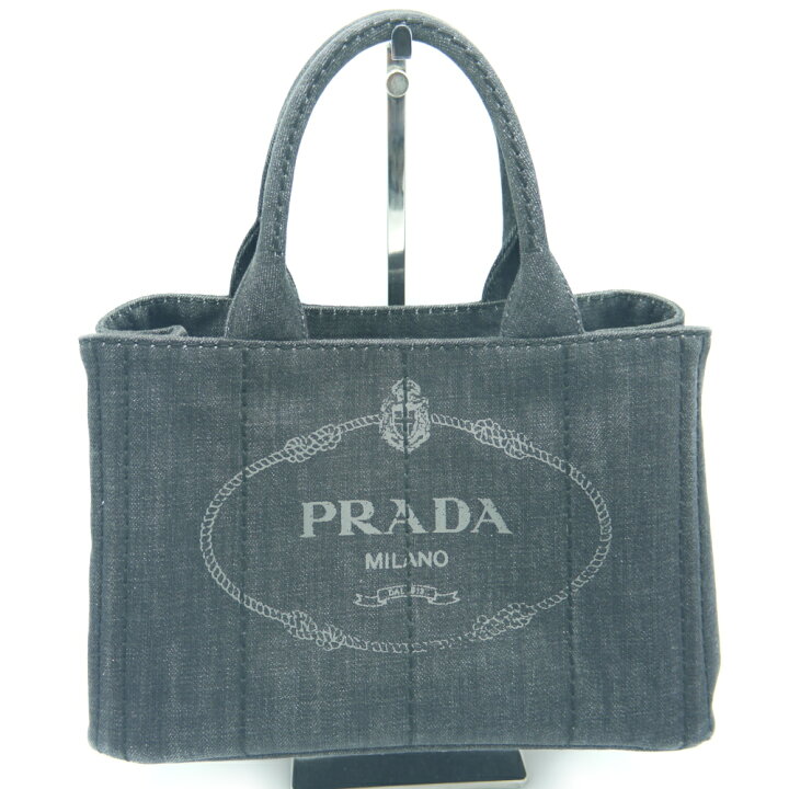 楽天市場】【中古】PRADA プラダ カナパ ハンドバッグ 2wayショルダー  