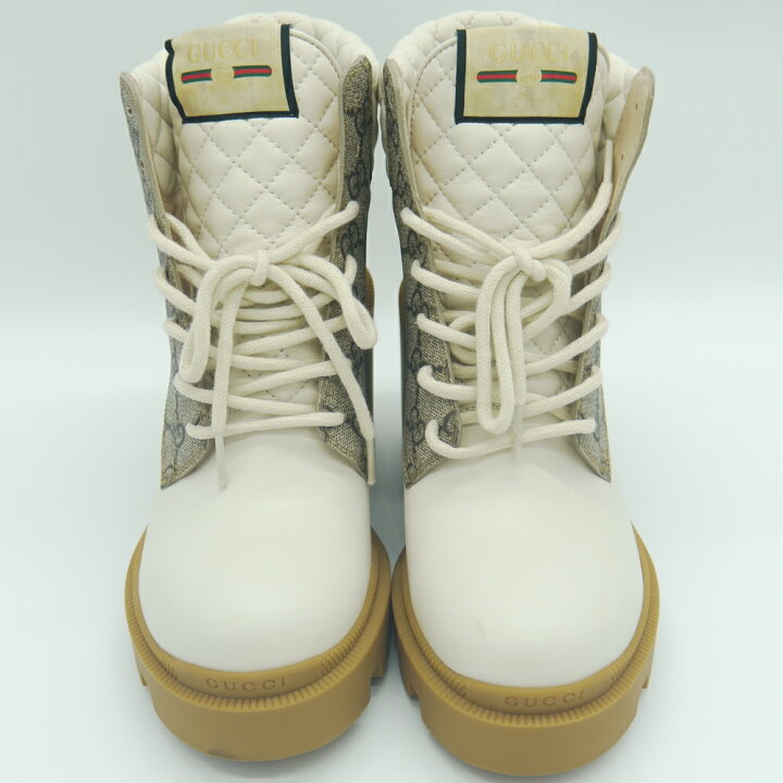 楽天市場】【中古】GUCCI グッチ GGスプリーム ウィメンズアンクル 