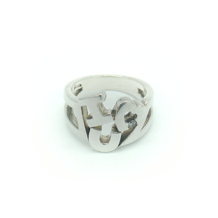 楽天市場】【中古】Folli Follie フォリフォリ シルバーリング I♡U 