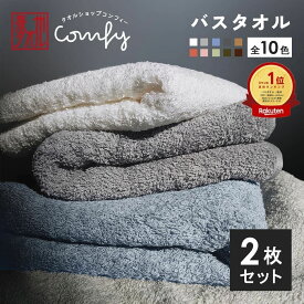 レビュー★4.33 バスタオル 日本製 厚手 2枚 セット 吸水性抜群 速乾 おすすめ 綿100 全10色 ホテル仕様 60×120cm タオル 泉州タオル おしゃれ リッチホテル まとめ買い 【richbt】[M便 1/3]