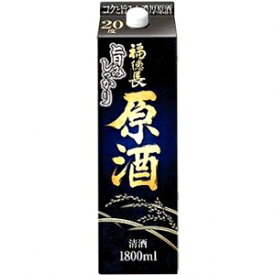 福徳長 原酒パック 1800ml 6本入り【5,000円以上送料無料】【ケース品】