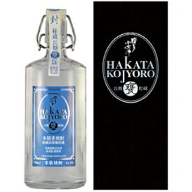 【送料無料】博多小女郎 秘蔵長期甕貯蔵 麦 720ml【カタログ掲載品】【他商品同時購入不可】【代金引換決済不可】