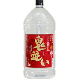 岩川醸造 鬼追い 25度 5000ml 4本入り【5,000円以上送料無料】【ケース品】