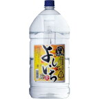 【送料無料】よしいち 麦 黒 25度 5000ml 4本入り【カタログ掲載品】【他商品同時購入不可】【代金引換決済不可】