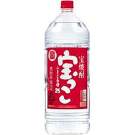 宝焼酎 宝っこ 25度 4000ml エコペット 4本入り【5,000円以上送料無料】【ケース品】