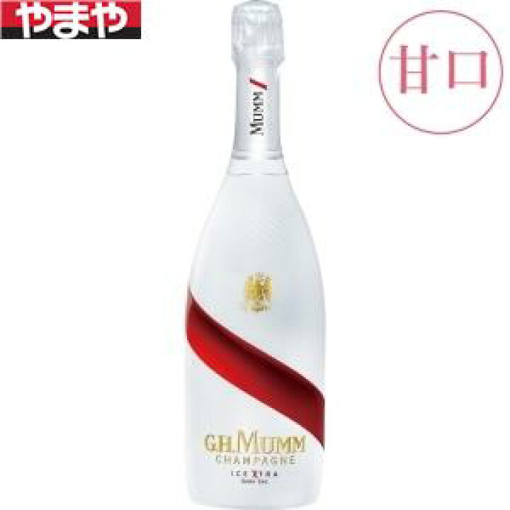 楽天市場】マム アイス エクストラ ドゥミセック 750ml 6本入り【5,000 