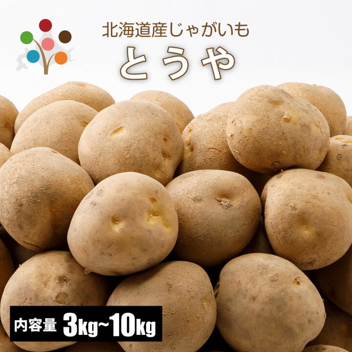 楽天市場】【 越冬じゃがいも 】 とうや LM/L/2L混 3kg/5kg/10kg 
