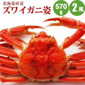 【かに カニ 蟹】 ズワイガニ姿570g×2尾 蟹 カニ かに すっきりした甘みズワイガニ姿 蟹ギフト 海鮮