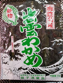令和8年新物　島根県美保関産　板わかめ　30g 【RCP】